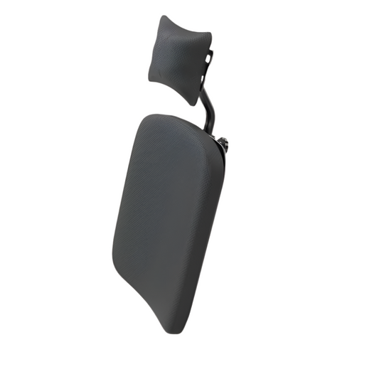 Raised Backrest &amp; Neck Rest - to use with the XSTO M4 electric wheelchair